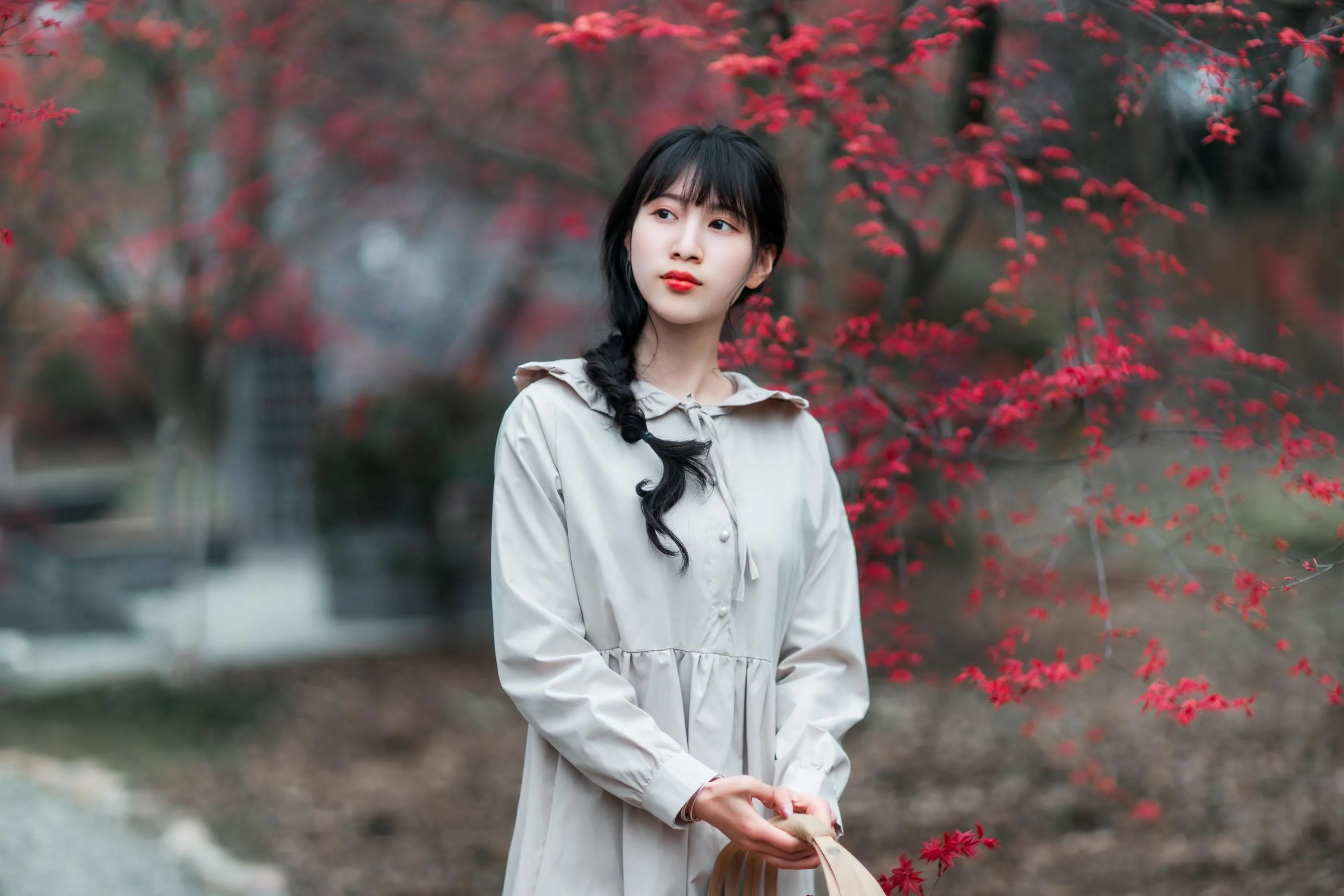 [YITUYU艺图语]2021.12.23 枫林春晓 初茶 [39P]插图2